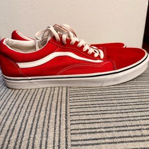 MENS SIZE 13 vans worn